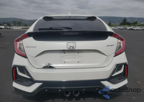 2021 Honda Civic Sport из США, поврежденный, VIN SHHFK7H4XMU426059